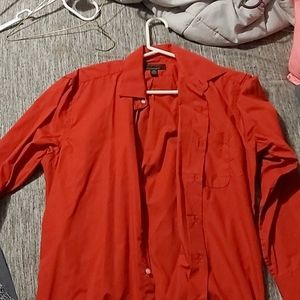 Dress shirt red M